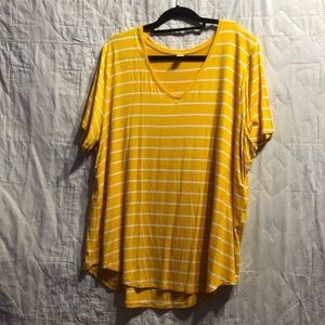 Old Navy Luxe Stripe V-neck